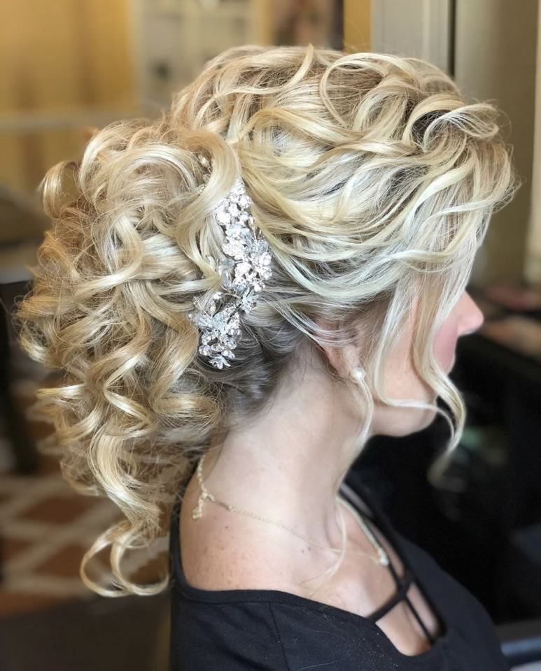 Luxury Hair for Weddings by Kristy's Artistry Design Team in Orlando with Tierra