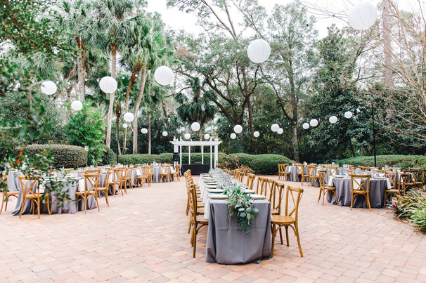 Elegant Outdoor Dining at The Garden Villa