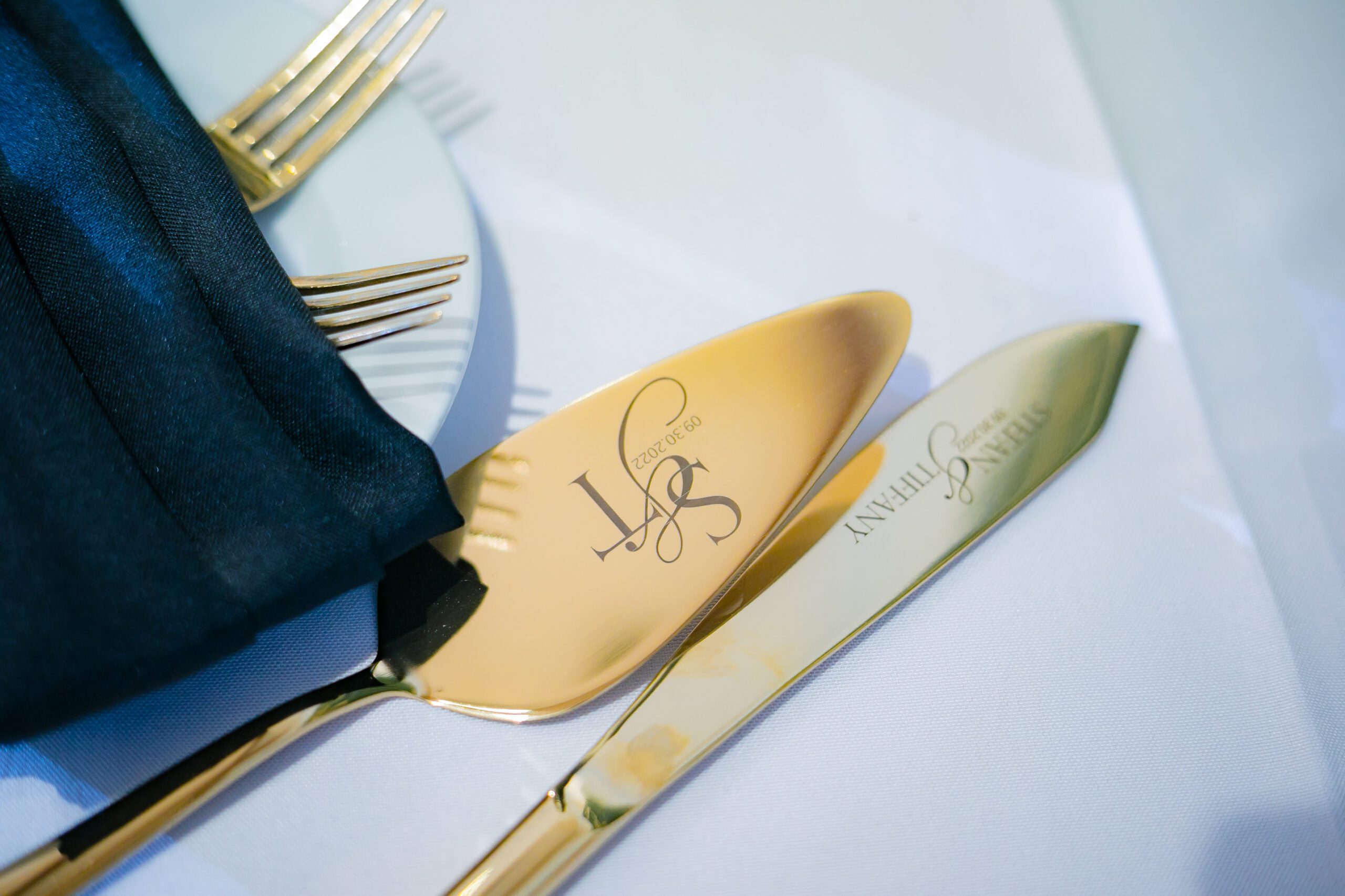 Custom Silverware At All Inclusive Weddings Orlando