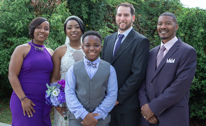 Classic Family Photo During Wedding at All Inclusive Weddings Orlando