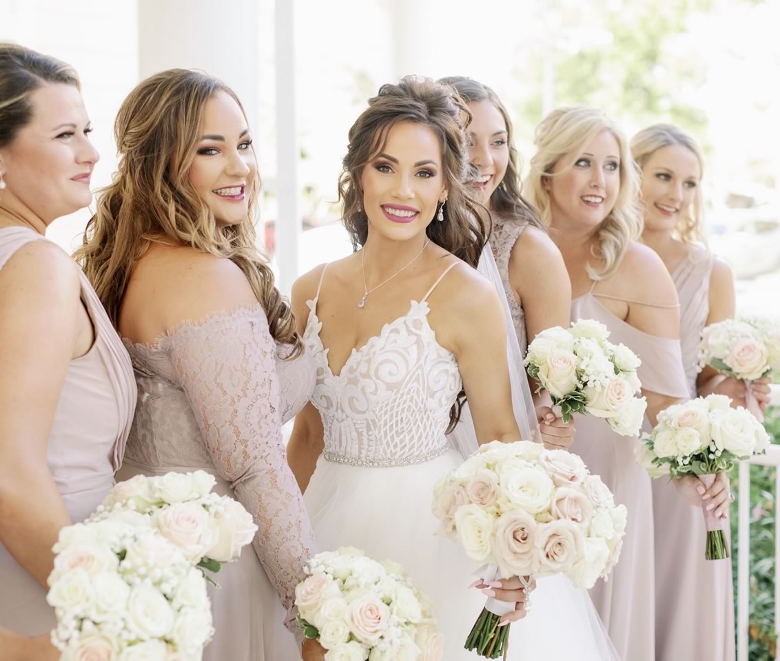 Classic Wedding Updo by Kristy's Artistry Design Team