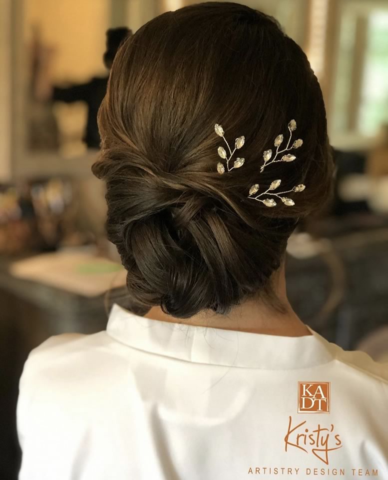 Luxury Hair for Weddings by Kristy's Artistry Design Team in Orlando