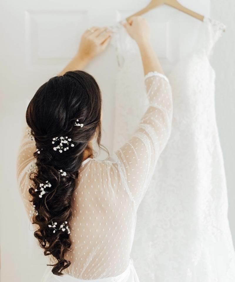 Luxury Hair Looks by Kristy's Artistry Design Team for Weddings in Orlando