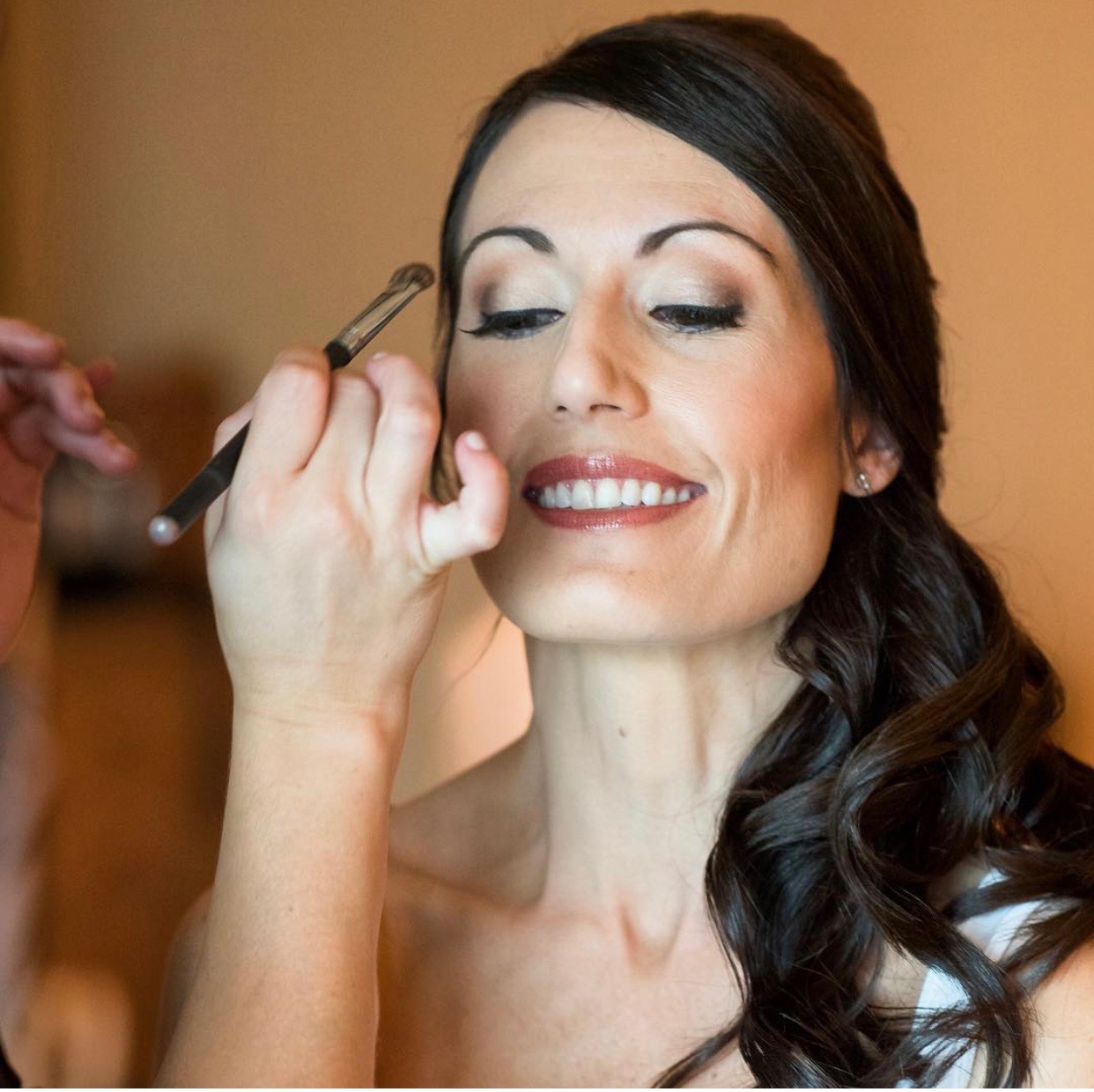 Natural Hair And Makeup Services Done By Kristy's Artistry Design Team At All Inclusive Weddings Orlando